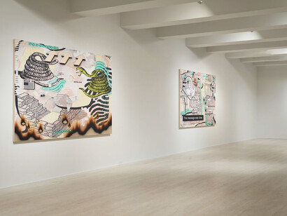 Josh Reames, Exhibition view. Courtesy of Jacob Lewis Gallery