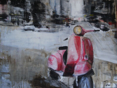 Luce, olio su tela cm. 80x94