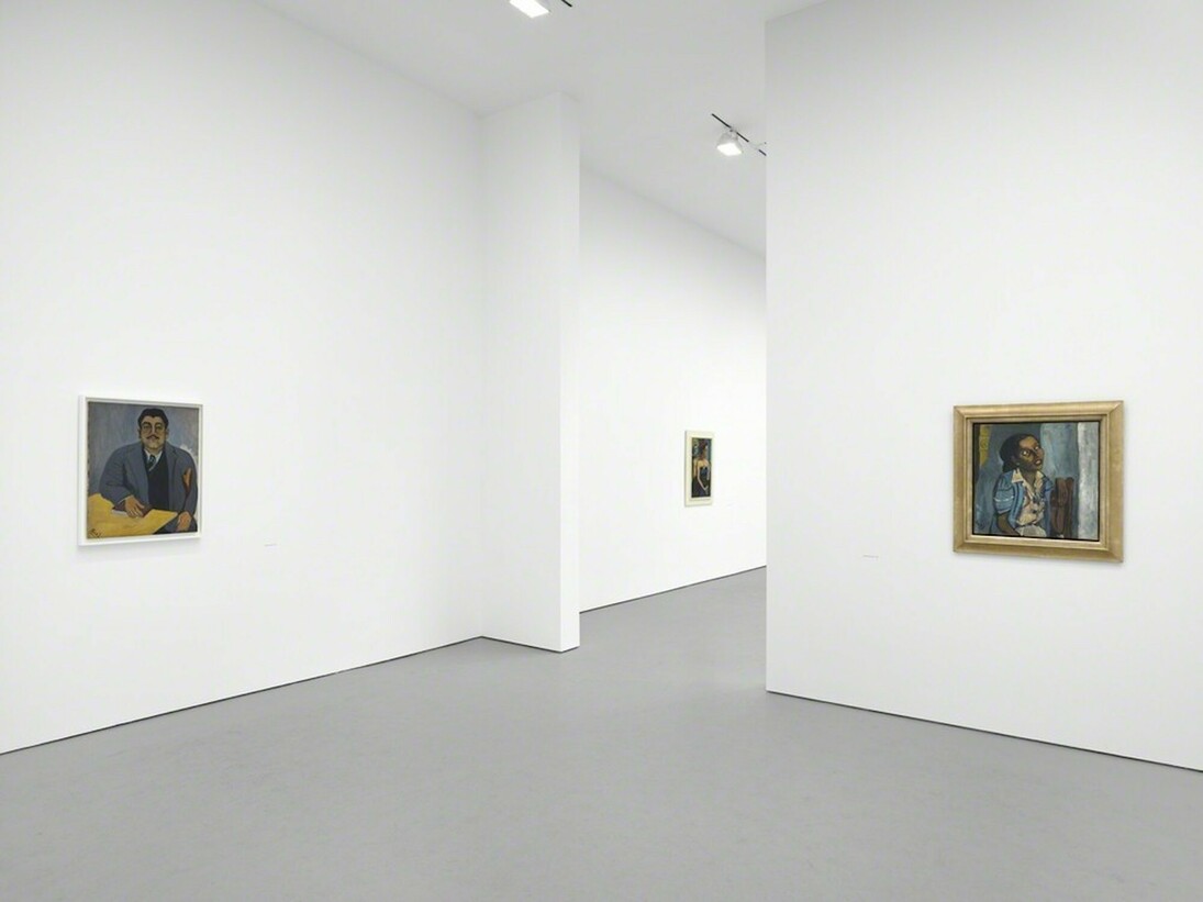 Alice Neel. Uptown, Exhibition view. Courtesy of David Zwirner