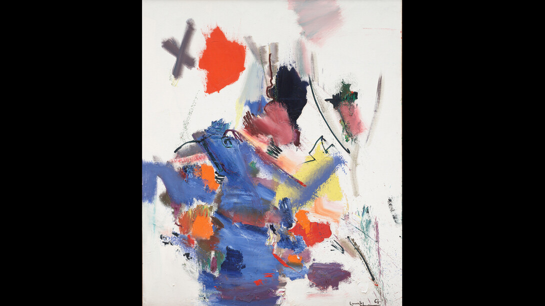 Hans Hofmann (1880-1966): Struwwelpeter [Struwel Peter], 1965,  huile sur toile | Öl auf Leinwand | oil on canvas, 183,2 x 153 cm / University of California, BAMPFA, Gift of the artist, 1966 / ©2016 The Renate, Hans and Maria Hofmann Trust/Artist Rights Society (ARS), New York