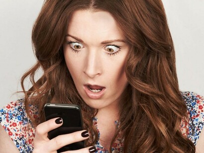 Leyendo un mensaje sorprendente