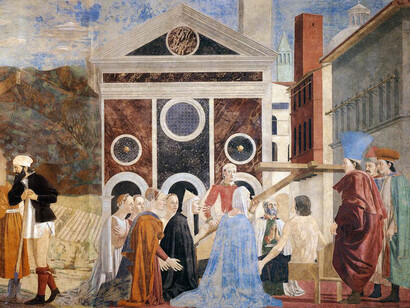 Fresko von Piero della Francesca