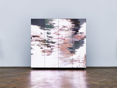 Shahryar Nashat. The Cold Horizontals, Exhibition view. Courtesy of Kunsthalle Basel 