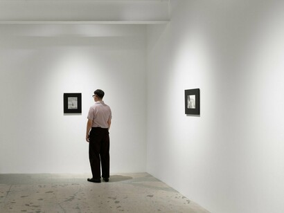 Simon Haas, Happy trails, exhibition view. Courtesy of Anat Ebgi