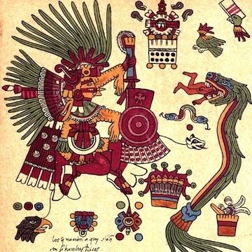 «Codex Borbonicus», detail