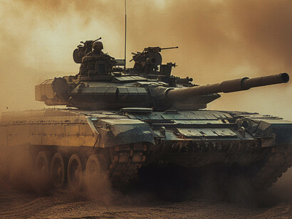 Tanque de guerra. Força militar