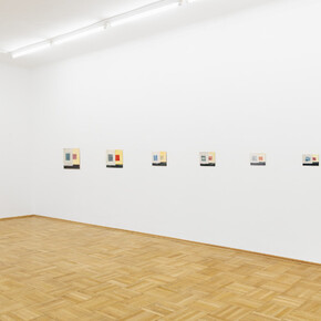 Ernst Caramelle, das gleiche, aber anders, ausstellungsansicht. Mit freundlicher genehmigung der Galerie nächst St. Stephan