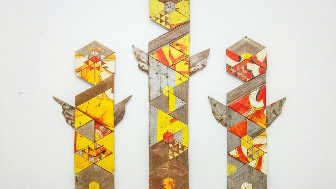 Benjamin Lowder, Kether, Chokmah & Binah, 2016. Courtesy of Open Mind Art Space