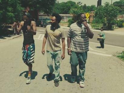 Darius (Keith Stanfield), Earnest "Earn" Marks (Donald Glover) and Alfred "Paper Boi" Miles (Brian Tyree Henry) 