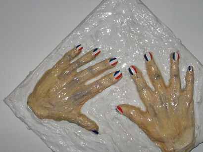 Chiara Spagnoli Gabardi, French Manicure (30cm x 30cm)