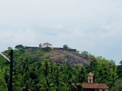 Landscape around Chaturmukha Basadi 