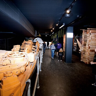 Fire and Earth, exhibition view. Courtesy of Newcastle Museum