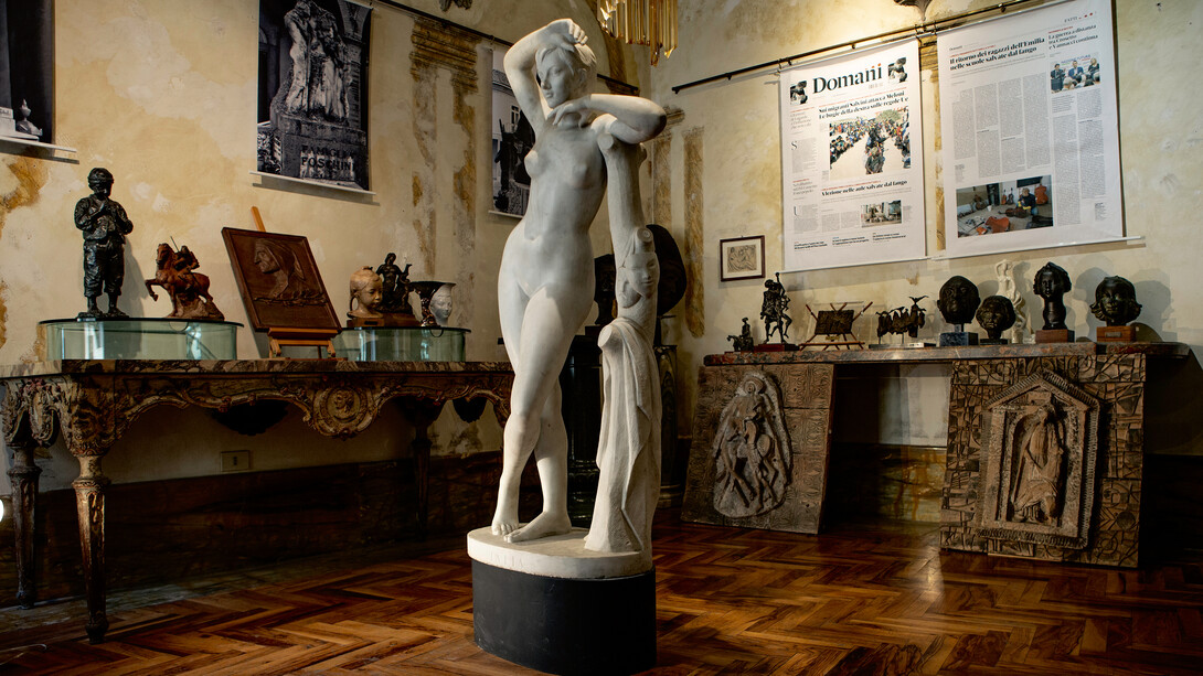Ercole Drei, Talia, 1955 circa, marmo, Courtesy Galleria Baroni, (credits Sergio Golia)