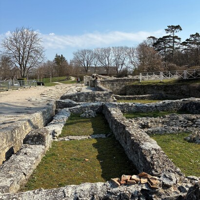 Resti di case dell'insediamento romano di Carnuntum. Petronell-Carnuntum, Bassa Austria, ph. Flavius Roversi