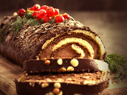 Bûche de Noel (Francia)