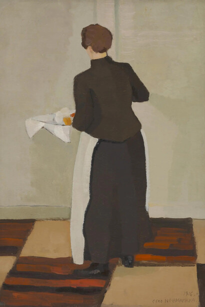 Eero Nelimarkka, Miss Kekäläinen (detail), 1916. Courtesy of Ateneum