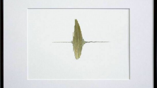 Charlotte Charbone, l O leger ,lead brass and graphite on paper, 2013