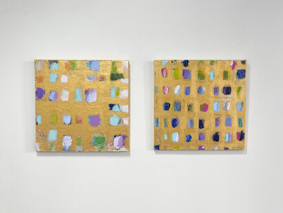 Ellen Hermanos, Flowers shall grow, exhibition view. Courtesy of the Estate of Ellen Hermanos and Susan Eley Fine Art