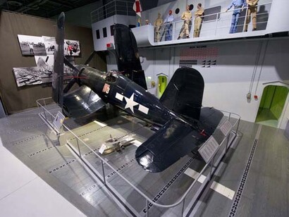1945 Chance-Vought F4U-4 Corsair. Courtesy of EAA