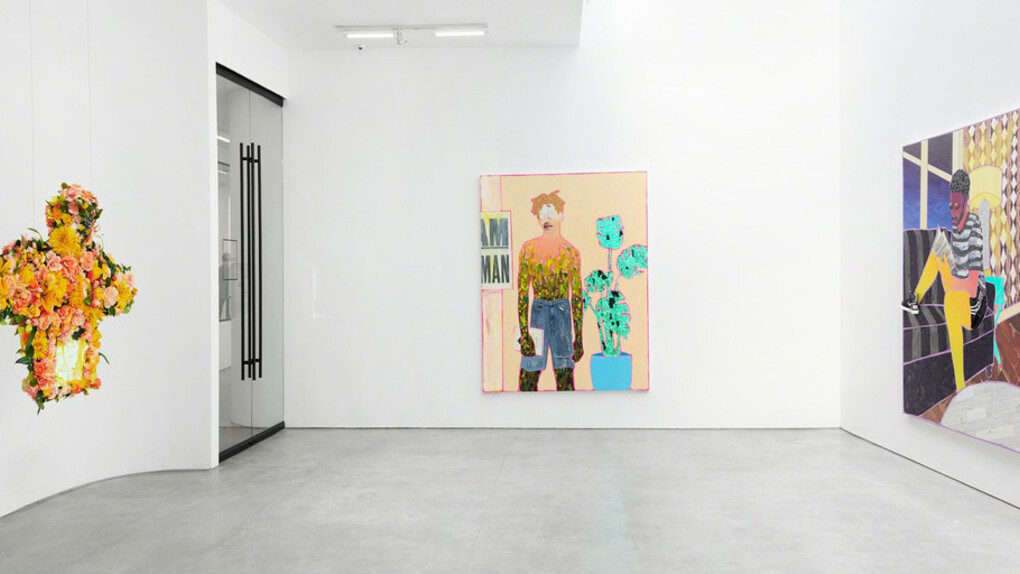 Shh... by Devan Shimoyama. Courtesy of De Buck Gallery