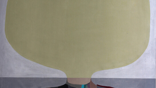 108, Senza Titolo, detail, 2015, acrylic and pencil on canvas, 100 x 120 cm