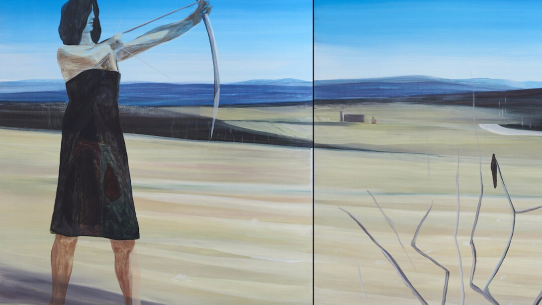 Soudain hier, Exhibition view. Courtesy of Galerie Lelong