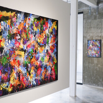 JonOne. Courtesy of Fabien Castanier Gallery