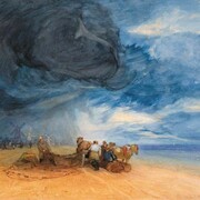 John Sell Cotman (1782-1842), Storm on Yarmouth Beach, 1831, Watercolour on paper; 37 x 53.5 cm, Norfolk Museums and Archaeology Service, Norwich Castle Museum & Art Gallery