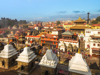 Pashupatinath Temple, located on the banks of the Bagmati River in Kathmandu, Nepal, is one of the holiest Hindu temples, dedicated to Lord Shiva and a major pilgrimage site for devotees