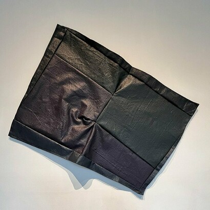 Paul Stephen Benjamin, Dark Black, Untitled Black Abstraction B. Courtesy of the artist and David Lusk Gallery