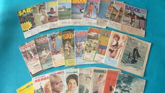 Almanaques de farmácia. Os almanaques de farmácia como o caminho da saúde, o almanaque do biotônico, o informe anual, guia prático da saúde, a saúde da mulher entre outros, trouxeram antes da internet o mundo da vida cotidiana com informes sobre utilidades, uso da terra, cartas enigmáticas, calendário, palavras cruzadas, histórias, provérbios, charadas, piadas, curiosidades, entretenimentos, pensamentos, farmácia do lar, dicas para lavoura e agricultura, dicas para a pele, e vários informes com propagandas e ilustrações indicando um novo tempo para velhos costumes