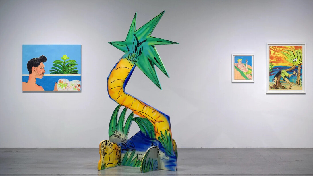 Banana ghost, exhibition view. Courtesy of SAC Gallery