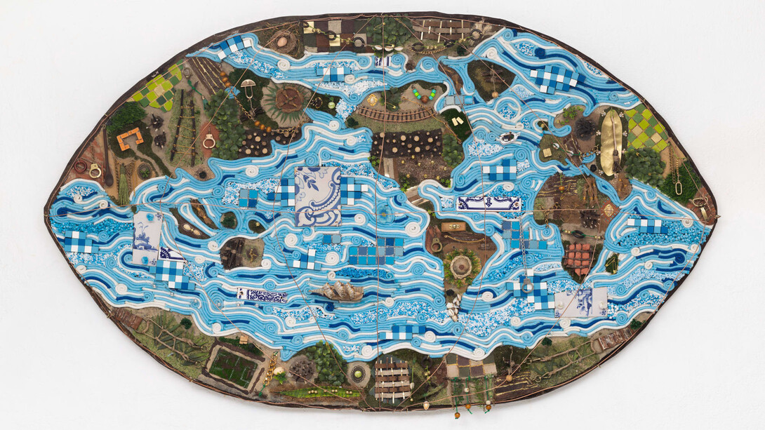 Camille Kachani, Mundus hodiernus II, 2025. Cortesia da Zipper Galeria