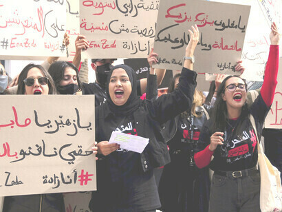 Proteste femministe in Tunisia
