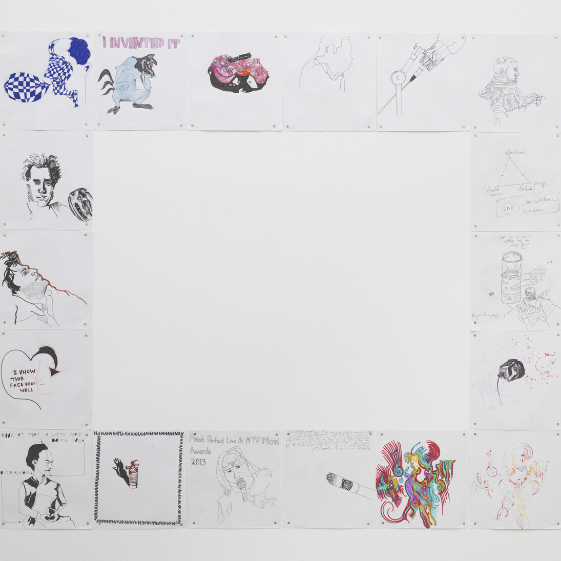 Keren Cytter, HOME (detail), 2013. Photos: Anders Sune Berg. Courtesy of the artist and Nagel Draxler, Berlin; Pilar Corrias, London; and Galleria Raffaella Cortese, Milano.