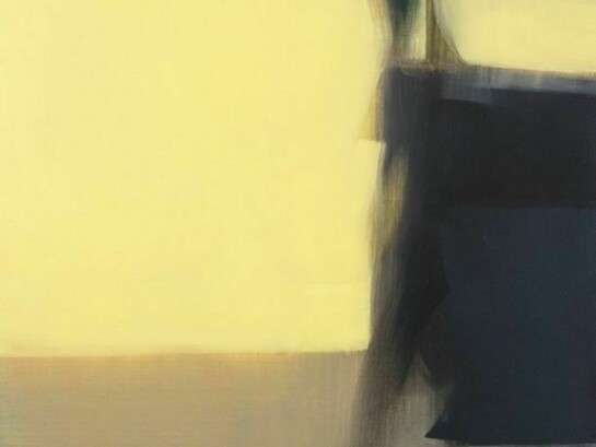 Paul P. detail of Untitled, 2013, Oil on canvas, signed on backside and excess canvas "Paul P. 2013" 46 x 38 cm, Unique