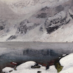 Stanisław Gałek, Journée d’hiver humide dans les Tatras, 1912. Mit freundlicher genehmigung der Fondation de l’Hermitage