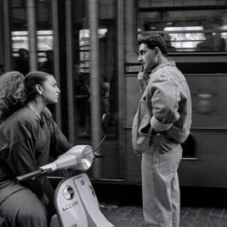 It was hard to be a saint in the city. Courtesy of Raffaella De Chirico Arte Contemporanea