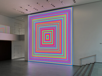 Rafaël Rozendaal, Light, exhibition view. Courtesy of MoMA