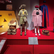 Wes Anderson, The archives, exhibition view. Courtesy of the Design Museum