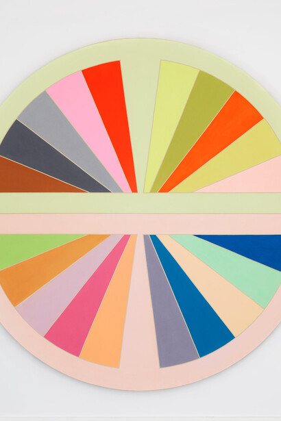 Frank Stella, Sinjerli III (detail). Courtesy of Paul Kasmin Gallery.