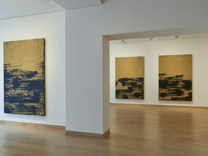 Fabienne Verdier. Rhythms & Reflections, Exhibition view. Courtesy of Waddington Custot