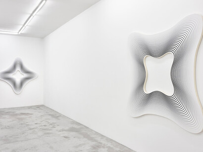 Philippe Decrauzat. Courtesy of Praz-Delavallade