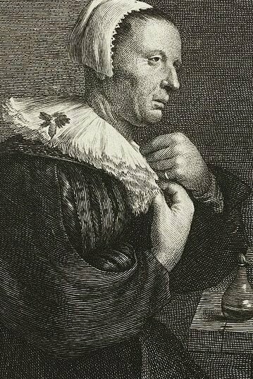 "Soberbia", grabado, Lucas Vorsterman el viejo, a partir de Adriaen Brouwer, entre 1619 y 1675