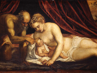 Tintoretto - Venere, Vulcano e Cupido 
