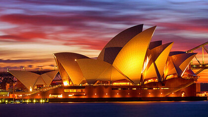 La famosísima y espectacular Ópera de Sidney