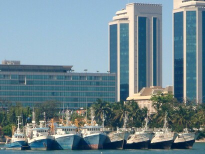 Tanzania. Torres gemelas de Dar es Salaam