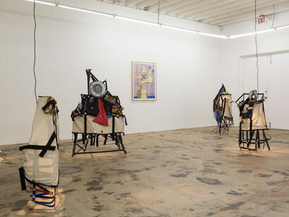 Lampworks, Exhibition view. Courtesy of Nina Johnson