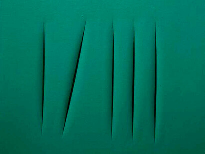 Lucio Fontana, Concept Spatial, 1968