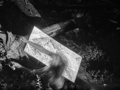 Camille Trautman, Boren Banner series. Courtesy of Frye Art Museum